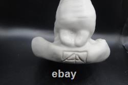 Vintage Signed Van Briggle Pottery Native Maiden Grinding Corn White Satin Glaze