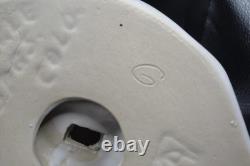 Vintage Signed Van Briggle Pottery Native Maiden Grinding Corn White Satin Glaze
