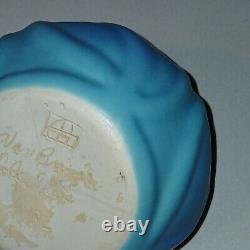 Vintage Van Briggle Art Pottery Vase Antique Turquoise Ming Blue