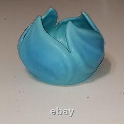 Vintage Van Briggle Art Pottery Vase Antique Turquoise Ming Blue