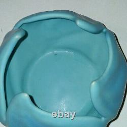 Vintage Van Briggle Art Pottery Vase Antique Turquoise Ming Blue