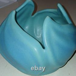 Vintage Van Briggle Art Pottery Vase Antique Turquoise Ming Blue