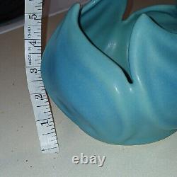 Vintage Van Briggle Art Pottery Vase Antique Turquoise Ming Blue