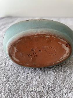 Vintage Weller Dickens Ware, Female Golf Themed Vase, 7 1/2 Tall