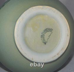 Vintage Weller Hudson Art Pottery Vase, c1920 Dbl. Handle Flowers 10 MINT