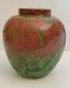 Vintage Weller Pottery 5 Greora Bulbous Vase Arts & Crafts Green Brown