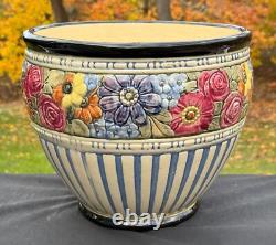 Vintage Weller Zona Eldora Chelsea Art Pottery Floral Jardiniere