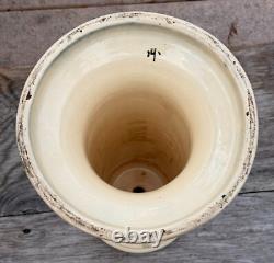 Vintage Weller Zona Eldora Chelsea Art Pottery Floral Pedestal