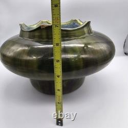 Volkmar Pottery Lamp Base Arts & Crafts Planter