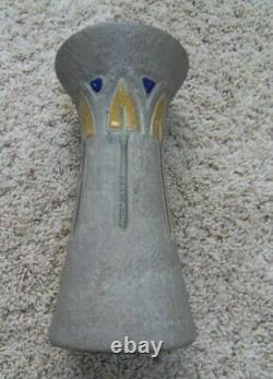 Vtg 1915 Roseville Art Pottery Mostique #164-10 Arts & Crafts Mission Style Vase