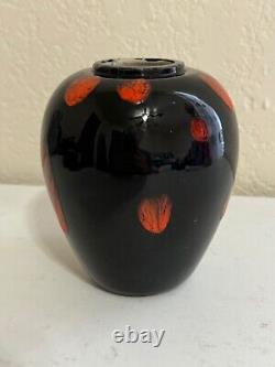 Vtg Sarah Wilson SYW Signed Chickisaw Indian Arts & Crafts Oklahoma Pottery Vase