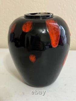 Vtg Sarah Wilson SYW Signed Chickisaw Indian Arts & Crafts Oklahoma Pottery Vase