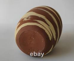 W. J. Gordy Mission Swirl Arts & Crafts Art Pottery 8 Vase