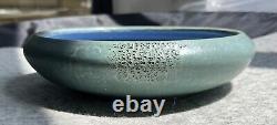 Walrath Pottery Blue Bowl Arts Crafts