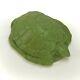 Walrath Pottery Matte Green Sea Turtle Paperweight Arts & Crafts New York