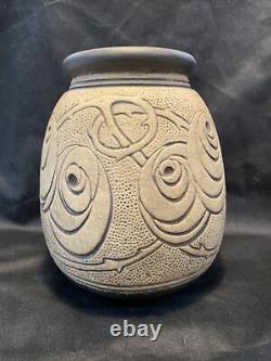Weller Art Pottery Burntwood Arts & Crafts Vase
