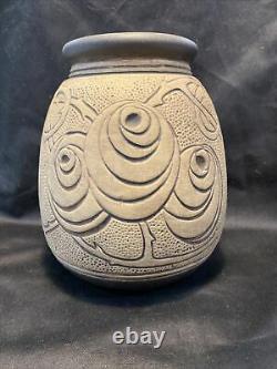 Weller Art Pottery Burntwood Arts & Crafts Vase