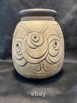 Weller Art Pottery Burntwood Arts & Crafts Vase