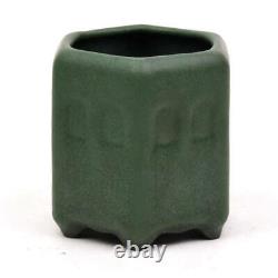 Weller Bedford Vase 3.75 Tall Matt Green Arts & Crafts