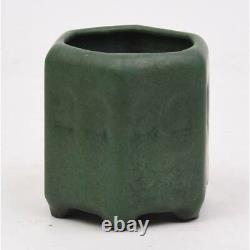 Weller Bedford Vase 3.75 Tall Matt Green Arts & Crafts