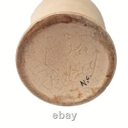 Weller Bonito Vase Hand Painted Floral Arts Crafts Pottery Ohio Antique