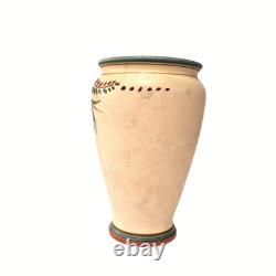 Weller Bonito Vase Hand Painted Floral Arts Crafts Pottery Ohio Antique