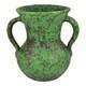 Weller Coppertone 1920s Arts And Crafts Pottery Green Hand Made Ceramic Vase