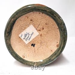 Weller Forest Scenic Pitcher Arts Crafts Landscape Relief Art Pottery Antique