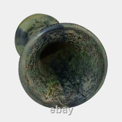 Weller Frosted Matte Vintage Arts and Crafts Pottery Green Ceramic Vase