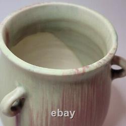 Weller Fruitone Art Pottery Vase 3 Handled Mission Style/Arts & Crafts PinkBlush