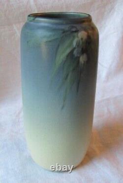 Weller Hudson Vase with Vellum Look, Arts & Crafts Pottery, 7 inches