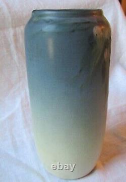 Weller Hudson Vase with Vellum Look, Arts & Crafts Pottery, 7 inches