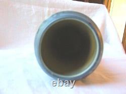 Weller Hudson Vase with Vellum Look, Arts & Crafts Pottery, 7 inches