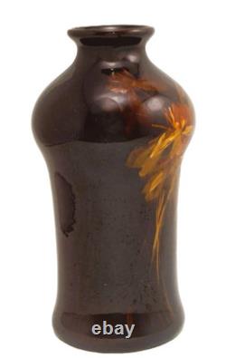 Weller Lou Welsa Art Pottery Vase, c1930 Standard Glaze Floral 8 BEAUTIFUL