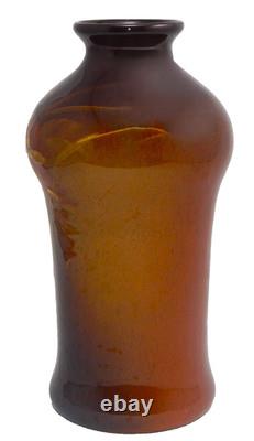 Weller Lou Welsa Art Pottery Vase, c1930 Standard Glaze Floral 8 BEAUTIFUL