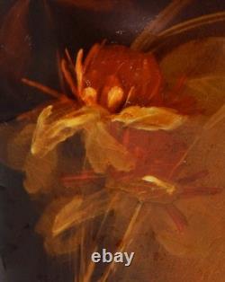 Weller Lou Welsa Art Pottery Vase, c1930 Standard Glaze Floral 8 BEAUTIFUL