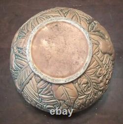 Weller Marvo Jardiniere Antique American Art Pottery Arts & Crafts