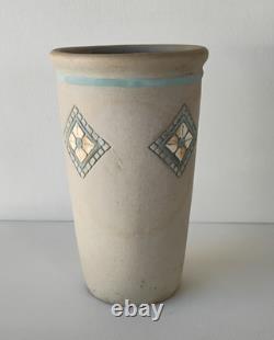 Weller Parian Arts & Crafts Art Pottery 9 Vase