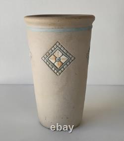 Weller Parian Arts & Crafts Art Pottery 9 Vase