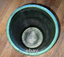 Weller Pottery American Arts & Crafts Matte Green Umbrella Stand Vase 20 1/2