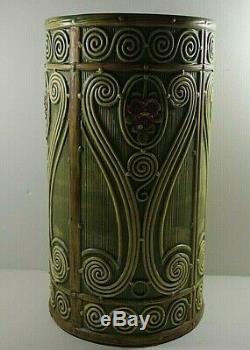 Weller Pottery Arts And Crafts Flemish Umbrella Stand Art Pottery