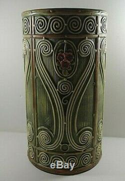 Weller Pottery Arts And Crafts Flemish Umbrella Stand Art Pottery