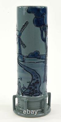 Weller Pottery Arts & Crafts Landscape Design Vase, Rhead