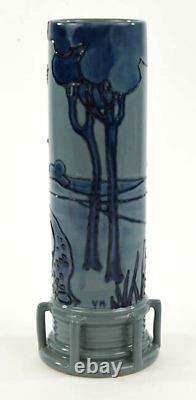 Weller Pottery Arts & Crafts Landscape Design Vase, Rhead