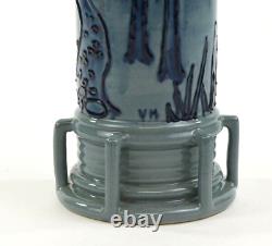 Weller Pottery Arts & Crafts Landscape Design Vase, Rhead