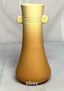 Weller Pottery, Cornish 2 Tone, Mock Handled Vase, Arts & Crafts, Very Nice