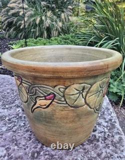 Weller Pottery Flemish Woodcraft Jardiniere Floral Arts & Crafts