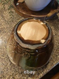 Weller Pottery Large Etna Jardiniere Planter Majolica 9 diameter 1906