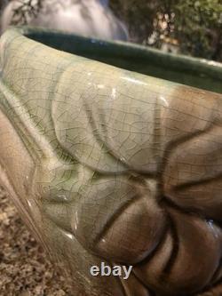 Weller Pottery Large Etna Jardiniere Planter Majolica 9 diameter 1906