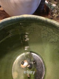 Weller Pottery Large Etna Jardiniere Planter Majolica 9 diameter 1906